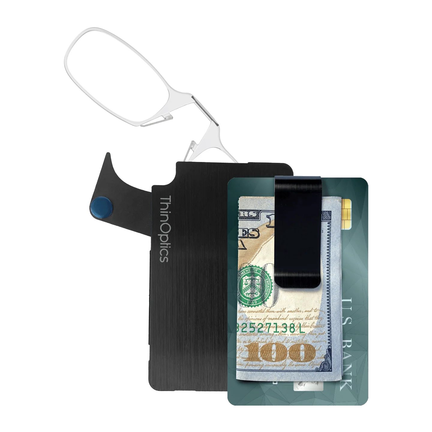 Readers + Črna Denarnica za kartice - ThinOptics