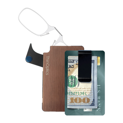 Readers + Rose Gold Denarnica za kartice - ThinOptics